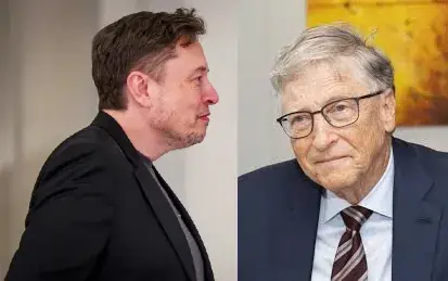 Elon Musk : बिल गेट्स से क्यों लड़ पड़े एलन मस्क Elon Musk fights with bill gates