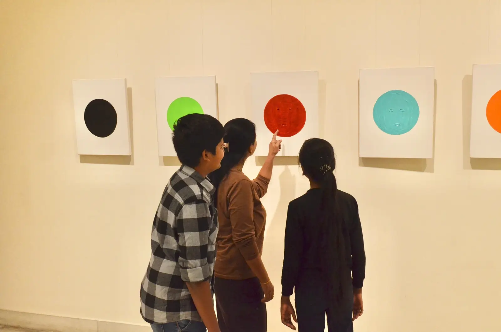 abhay k art exhibition Shoonyata in delhi