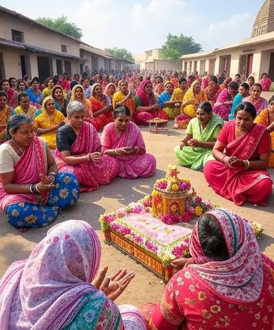 Jivitputrika or Jitiya Vrat katha, Date, puja vidhi