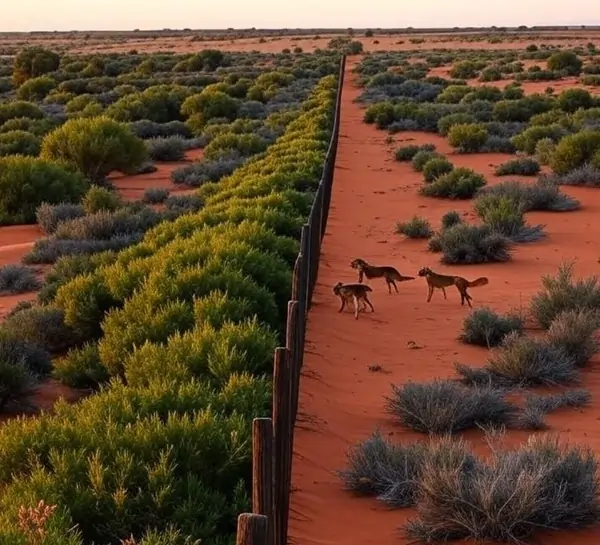 Why Australia built dingo fence visible from space