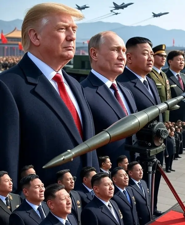 मिलिट्री परेड चीन में, पुतिन और किम से क्यों चिढ़े Trump Why Trump irritated by China military parade