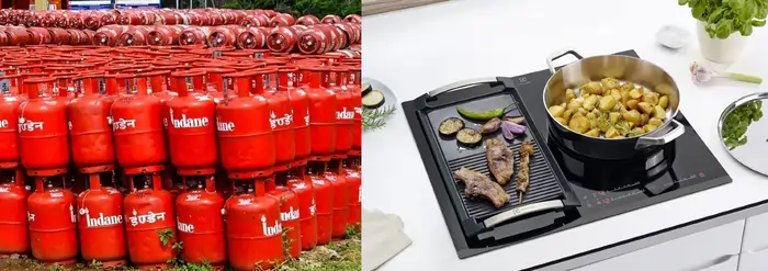 LPG vs induction cooking cost : गैस सिलेंडर महंगा या इंडक्शन? जानिए किससे सस्ती पड़ती है कुकिंग LPG vs induction cooking cost Which is cheaper to cook