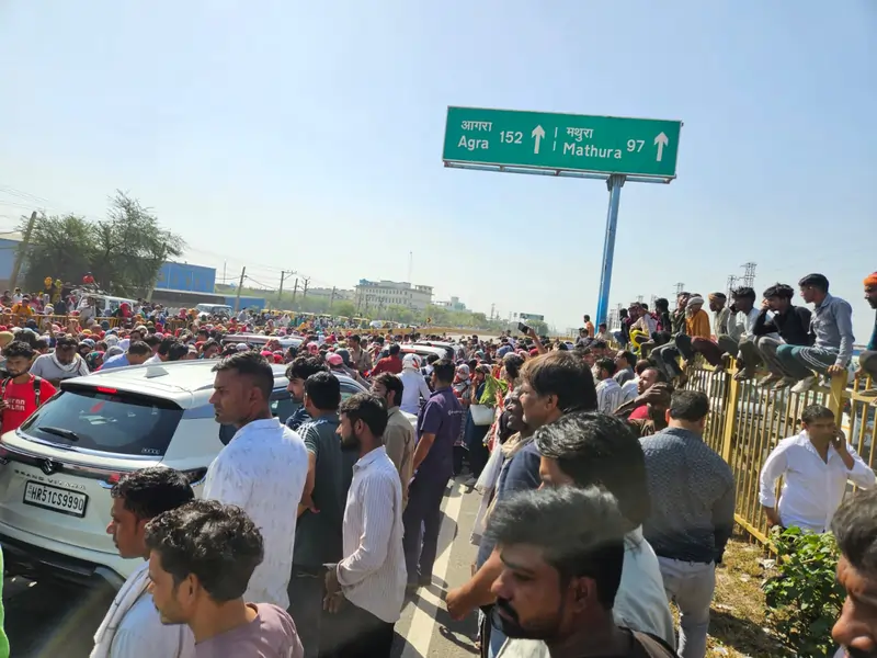 Noida Workers Protest New Labour Law