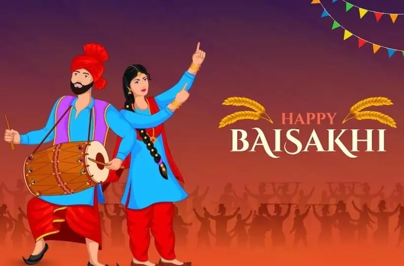 Happy Baisakhi Wishes in Hindi