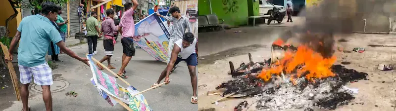 West Bengal Political Violence bomb blast TMC vs BJP