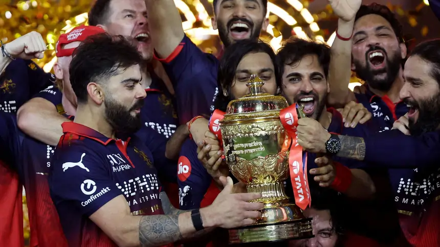 एक जीत से आरसीबी ने तोड़े कई रिकॉर्ड RCB broke several records with IPL final win