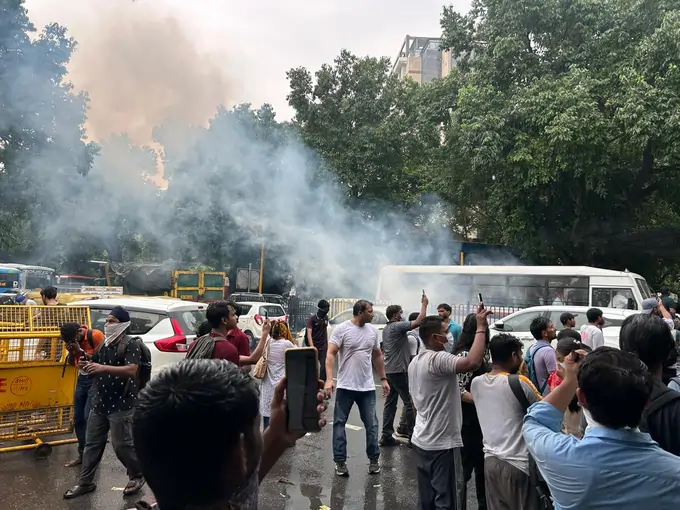 संसद के रास्ते पर युवा, प्रधान से मिले शाह CJP Protest Live Updates Sansad Chalo March